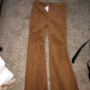 Tan flare jeans. Size small.